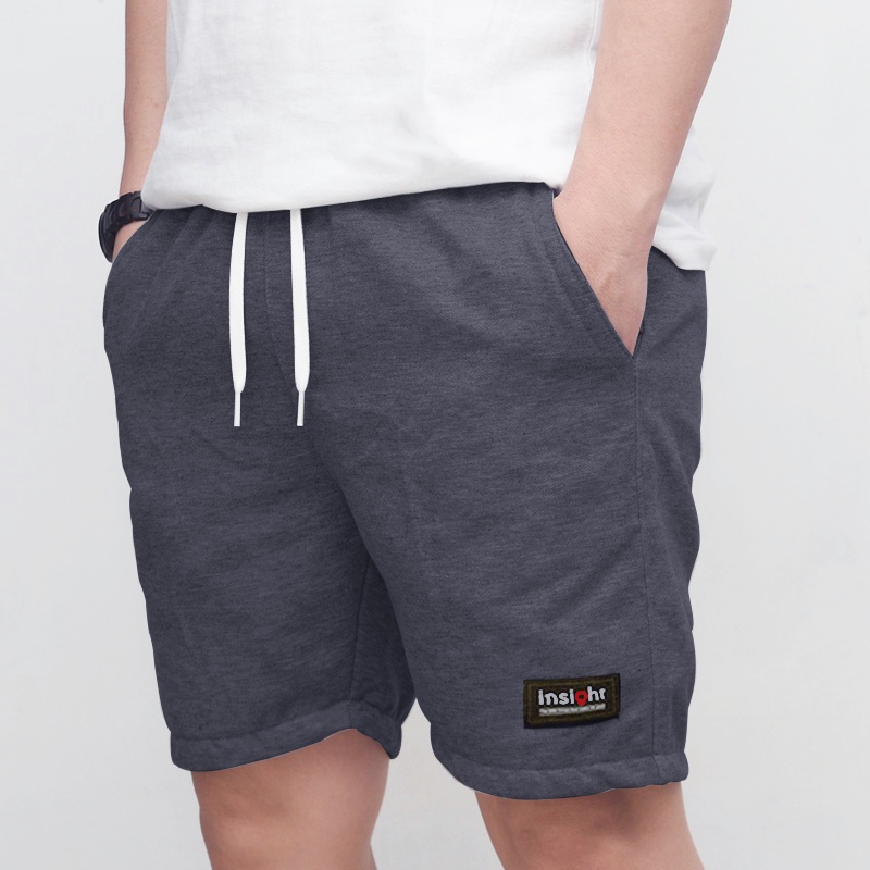 INSIGHTFULLY | Boxer Santai Polos Celana Pendek Kassual Boardshort Broadshort Olahraga Walkshort Naik Gunung Sweatpants Tidur