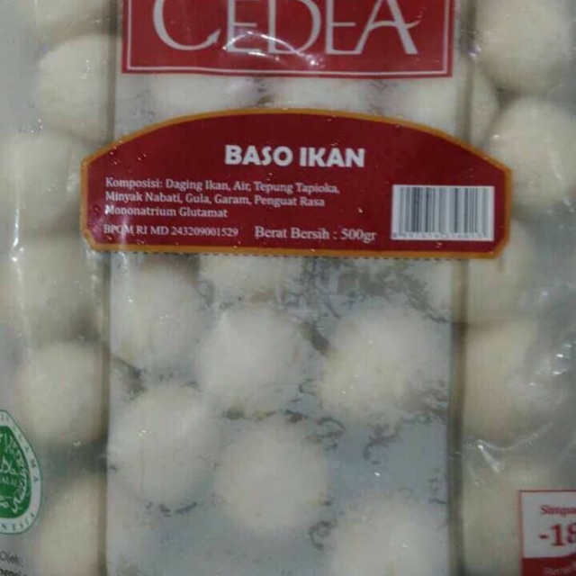 

Cedea baso ikan 500gr