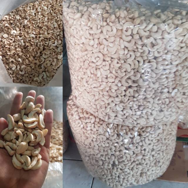 

Kacang mete utuh mentah