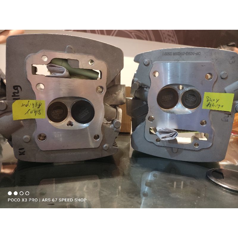 HEAD BRT CRF 150 KLEP 34/29 (PORTING CNC)