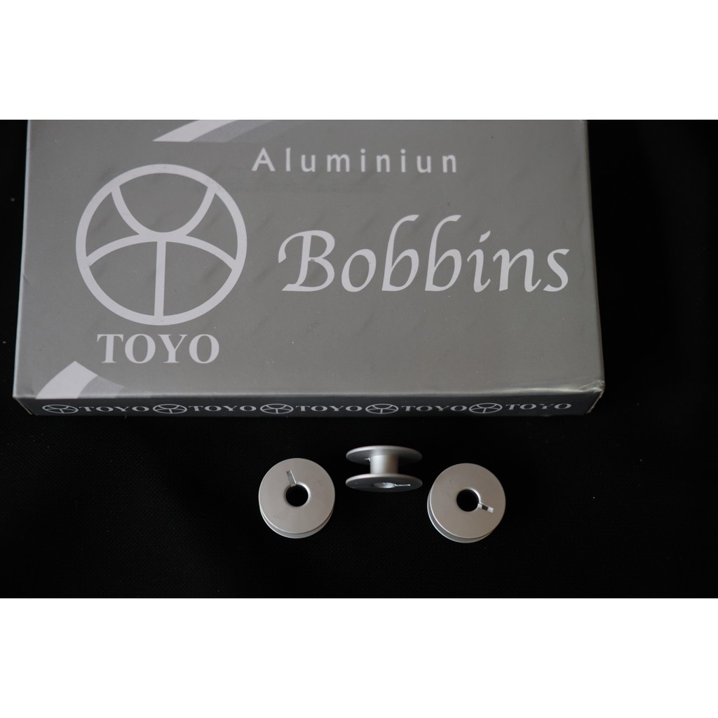Spul Bobbin Bobbins / Spool Alumunium Mesin Jahit Jarum 1 High Speed Industri
