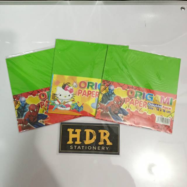

Kertas Origami 16x16 Double Side
