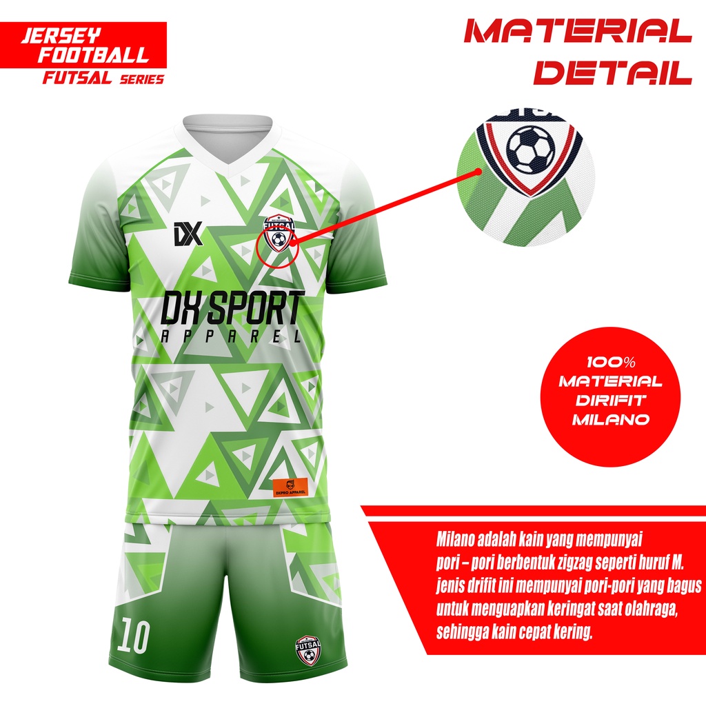 JERSEY BOLA FUTSAL FREE CUSTOM REQUEST NO BACKLINE SERIES XIV