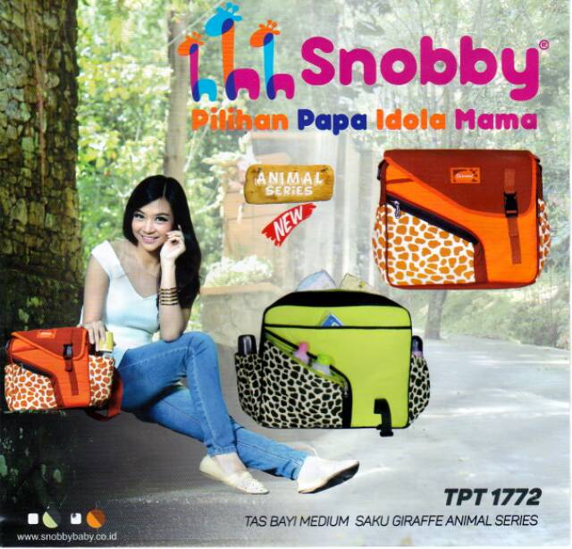 Snobby TPT 1772 Tas Bayi Medium Giraffe Series / Diaper Bag