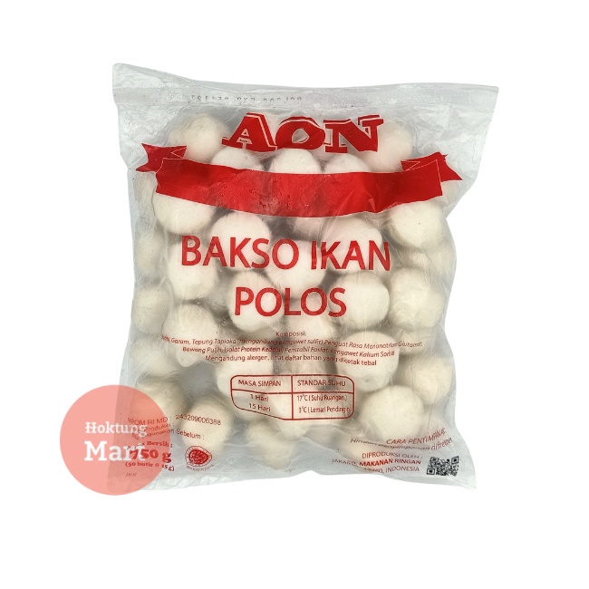 

Aon Bakso Ikan Besar Polos isi 50butir