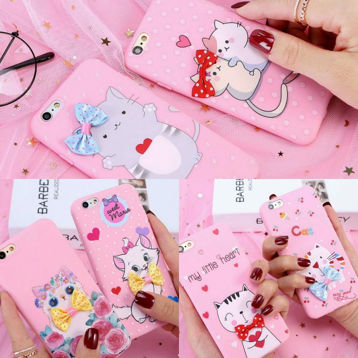 Ready Redmi Note 5 Pro Pink Case Motif Pink Cat Motif Case Karakter