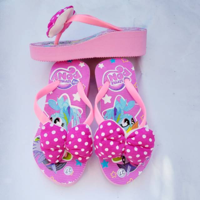 SANDAL LITTLE PONY WEDGES ANAK 21 sampai dengan 35 NEW