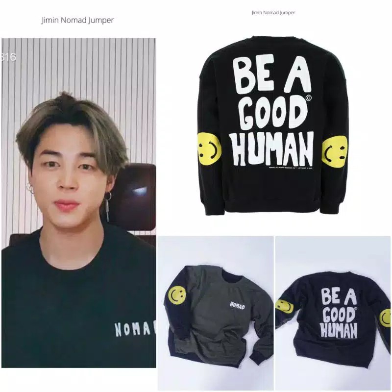 Sweater Jumper KPOP Korea BTS Jimin Nomad