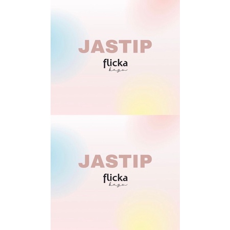 JASTIP FLICKA BAGS