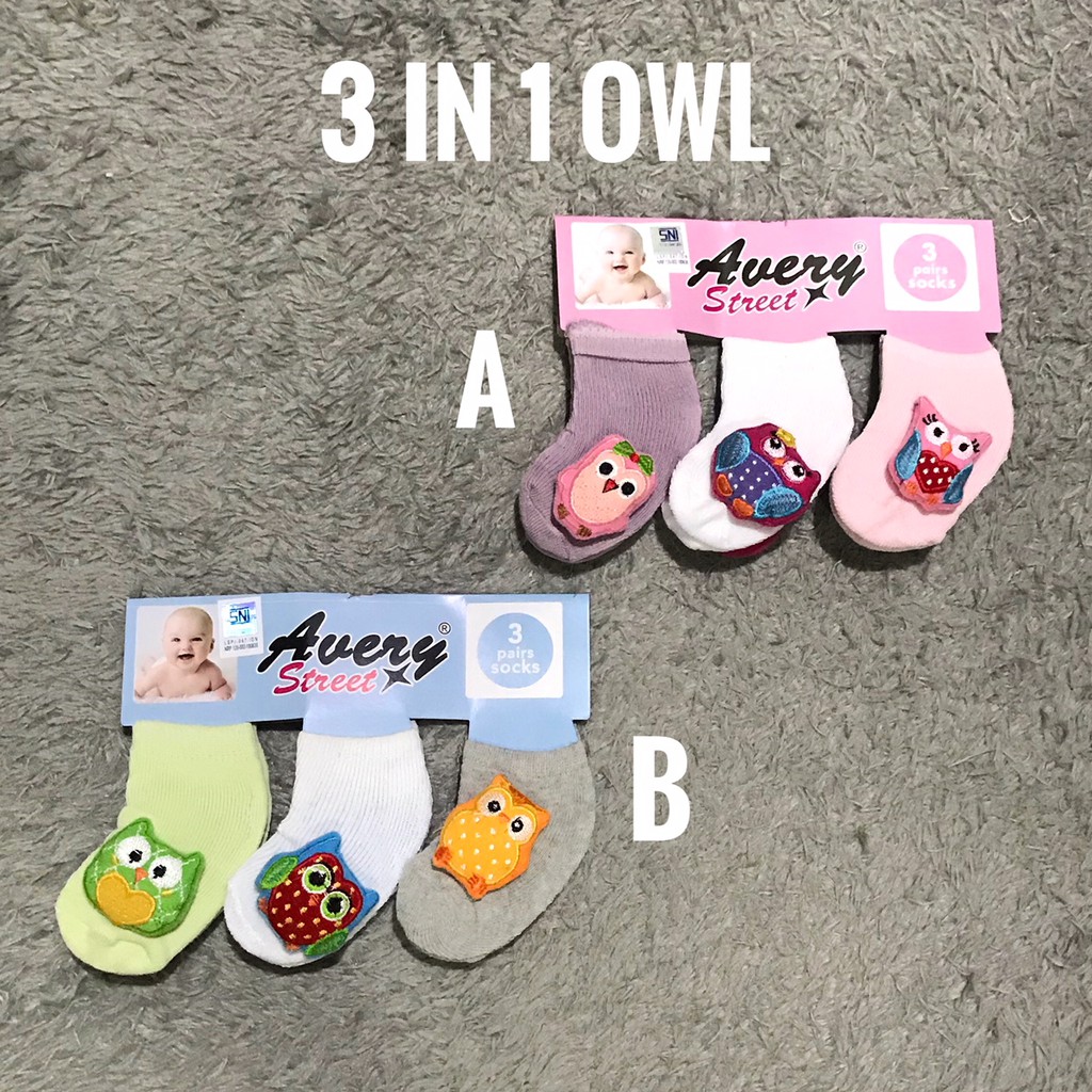 Kaos Kaki AVERY Tanpa Boneka