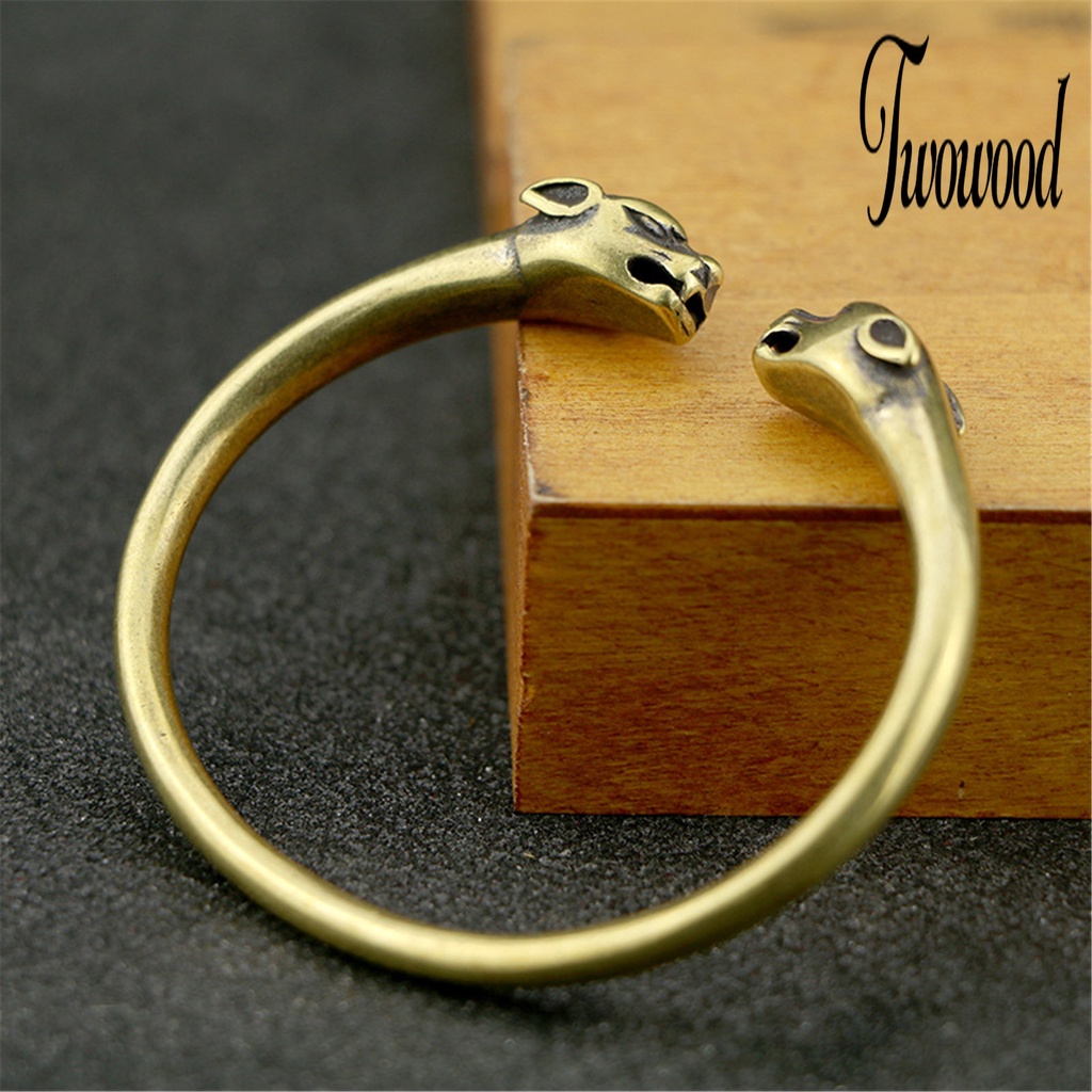 Gelang Bangle Adjustable Bahan Kuningan Untuk Pria Dan Wanita