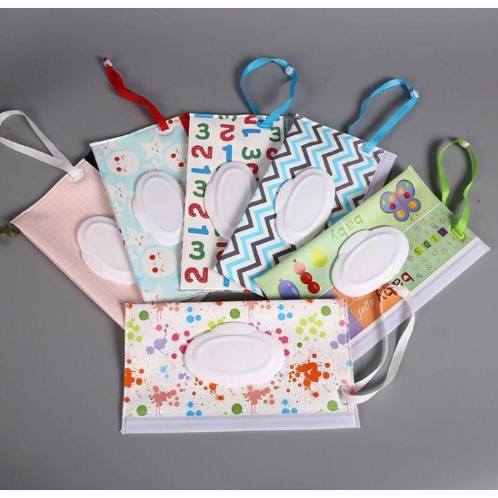 MD - Keola Tissue Pouch / Kantong Tisu Basah Kering Anak Bayi / Baby Facial