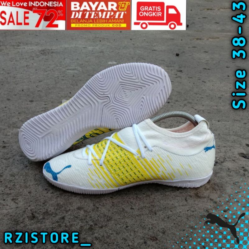 TERBARUSepatu Futsal Puma Sepatu Olahraga Futsal Puma Future Z Ultra Gold Grade ORI sepatu fuma