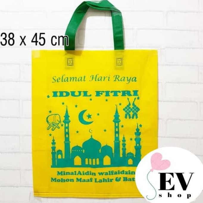 

Ready...Ready...Ready... Tas Kain Souvenir / Goodie Bag Lebaran / Kantong Idul Fitri - Large