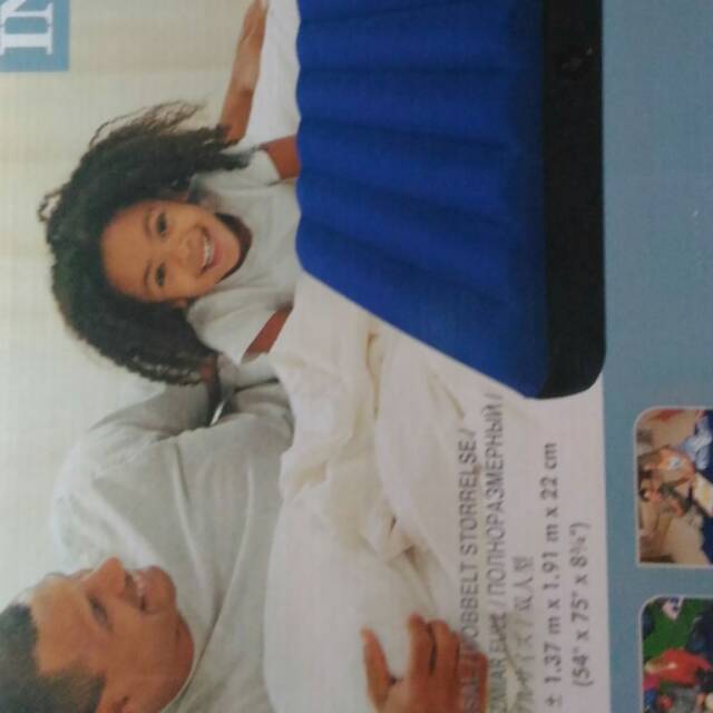 Kasur angin/intex bed 137cm/double bed