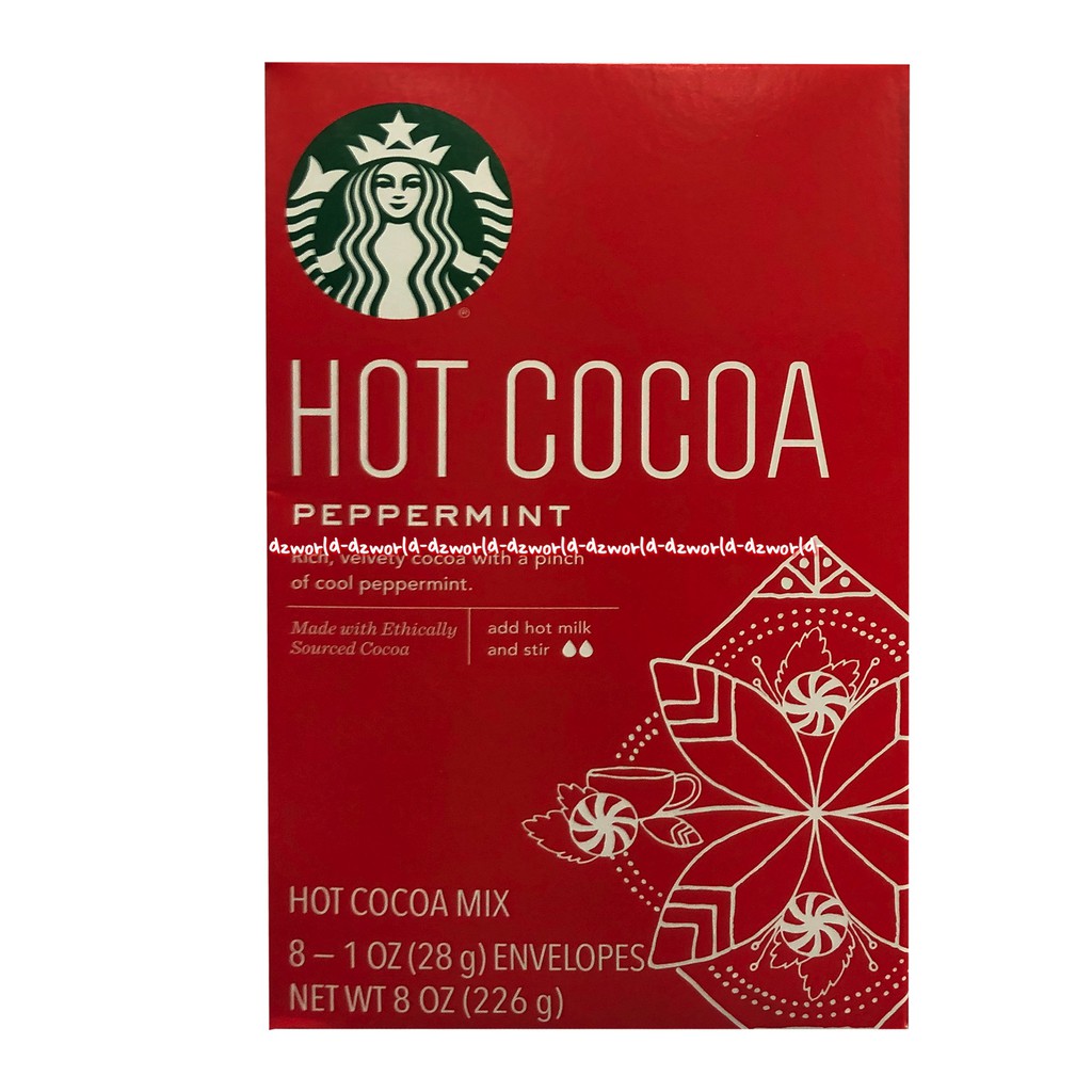 Starbucks Hot Cocoa Salted Caramel Natural Flavour 226gr Coklat Instan