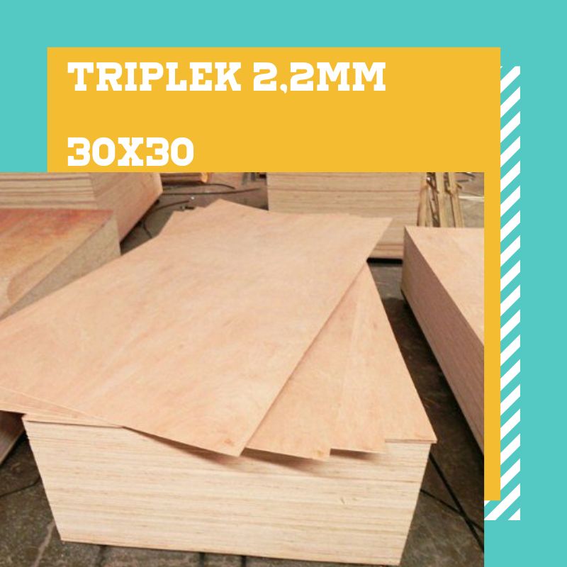 KAYU TRIPLEK 30X30 | TRIPLEK AMBALAN PIGURA DEKOR