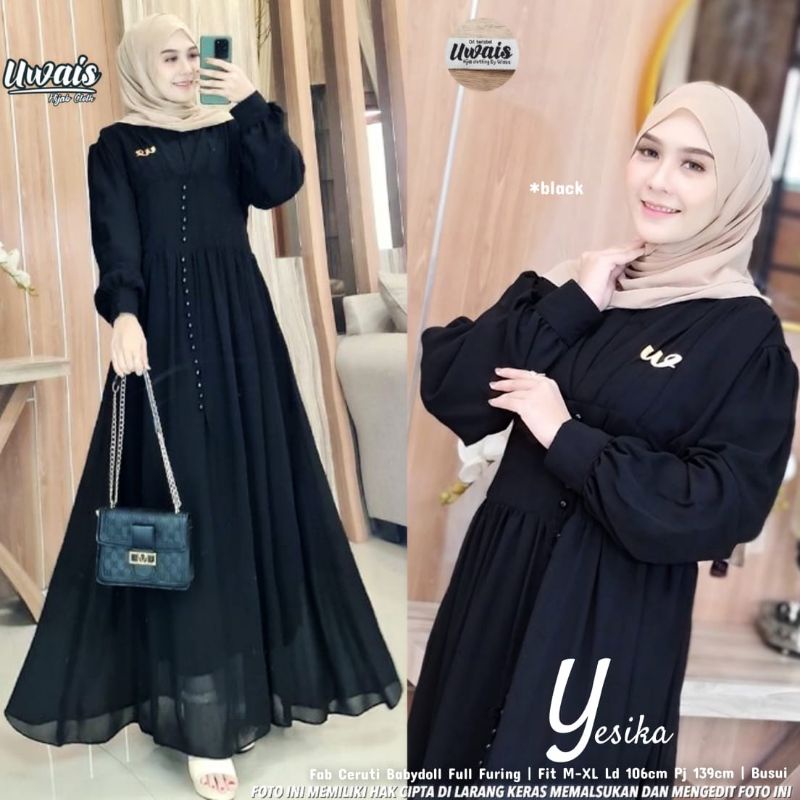 YESIKA ORI UWAIS | GAMIS TERLARIS UWAIS ORIGINAL