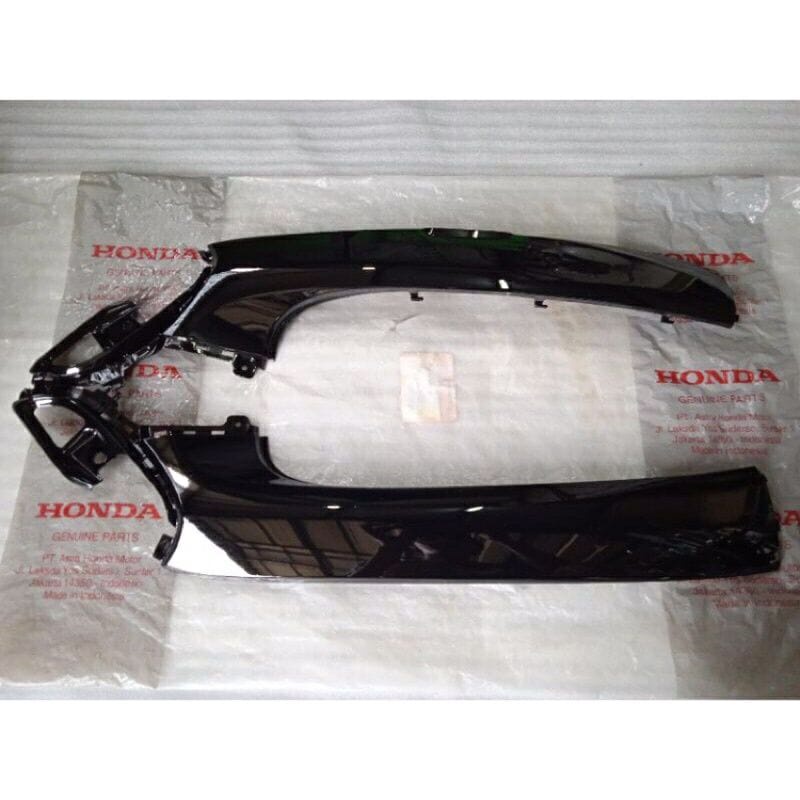 Cover R/L Under Side Sirip dek bawah Samping kolong Scoopy New Terbaru 2021 Prestige Sporty K2F Hita