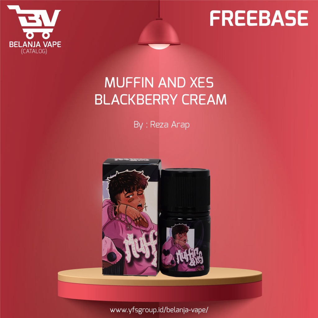 Jual Liquid Muffin And Xes V2 Blackberry Cream 3Mg 6Mg 60Ml By Reza 