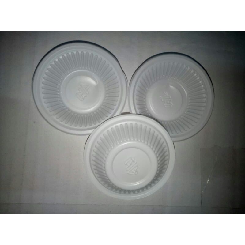 PIRING PLASTIK SAMBAL KECIL ISI 500 PCS / PIRING MIKA SAMBAL SAUS