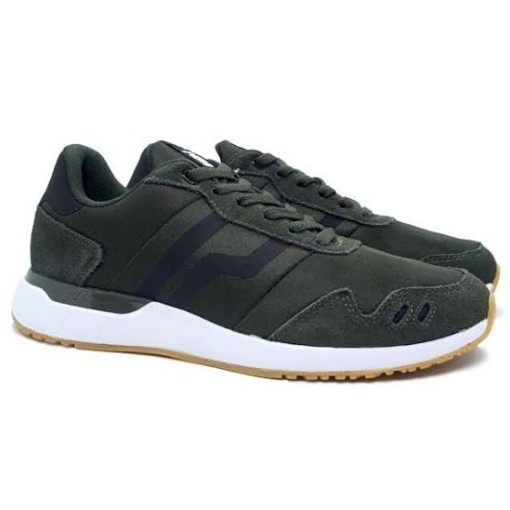 sepatu casual PIERO RLX-PRO P10651 DUSTY OLIVE/BLACK/WHITE
