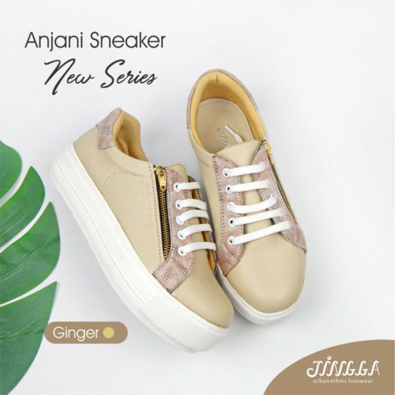 Sepatu Jingga | Anjani Sneakers Batik Wanita