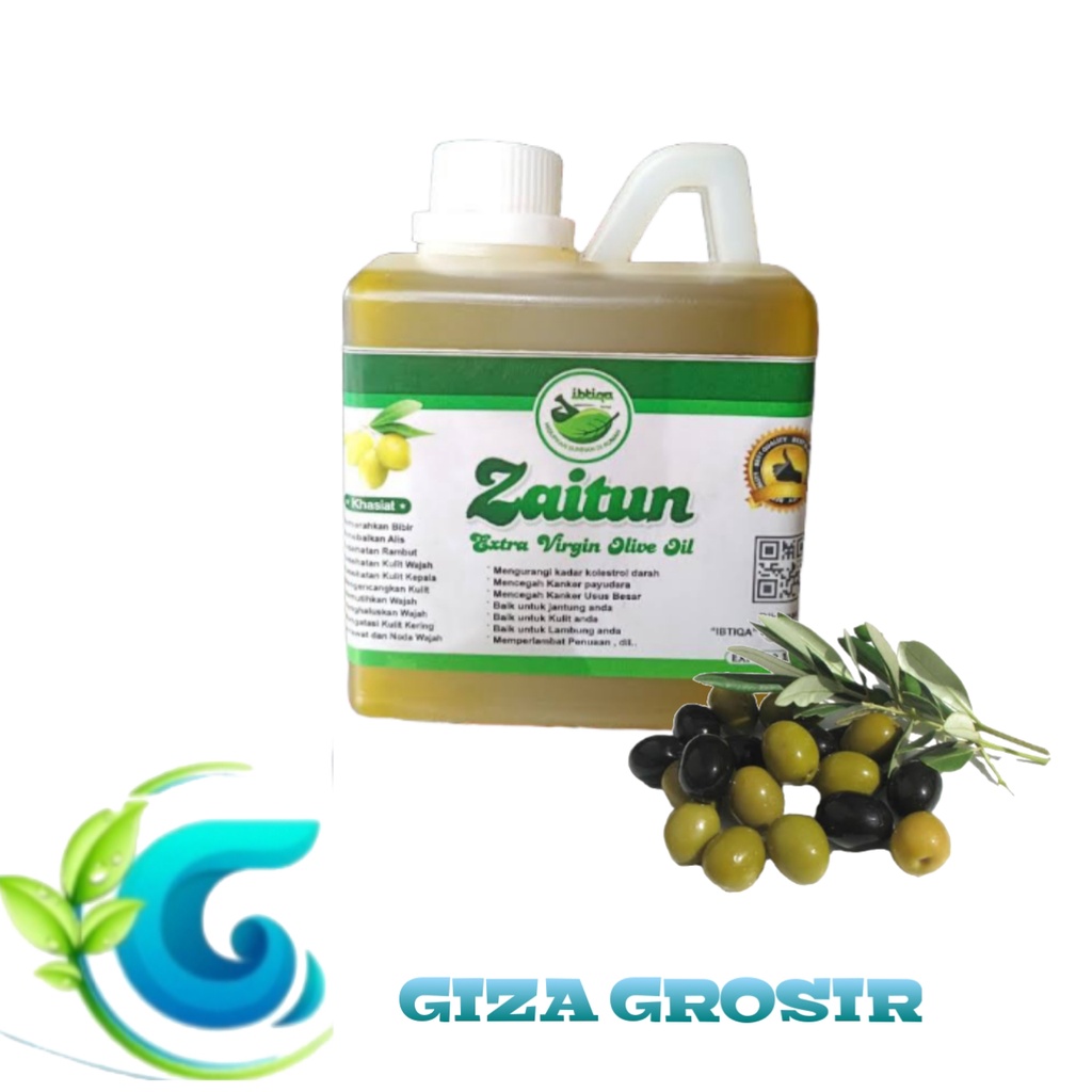 

Minyak Zaitun Murni Ibtiqa Minyak Zaitun Ekstra Virgin Olive Oil 500 ml