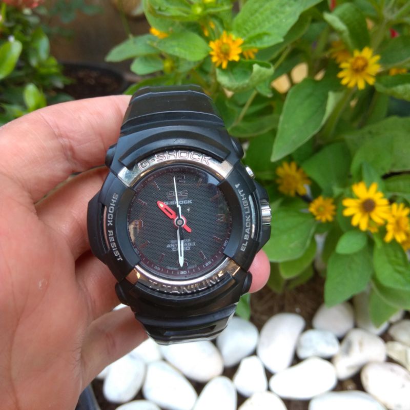 Jam tangan Casio Gshock giez GS 500 Titanium