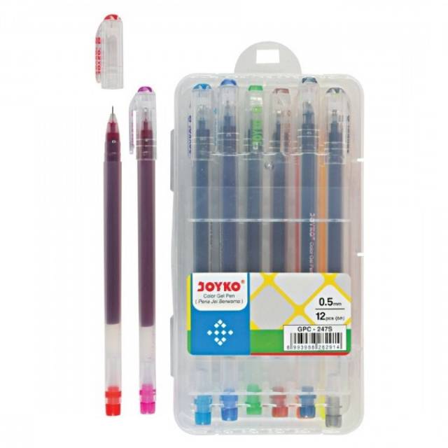 

Pulpen Gel Warna Joyko GPC 247S - 0.5 mm