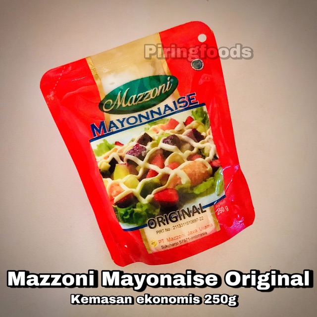 

Termurah!! Mayonaise Original Mazzoni 250g ekonomin hemat