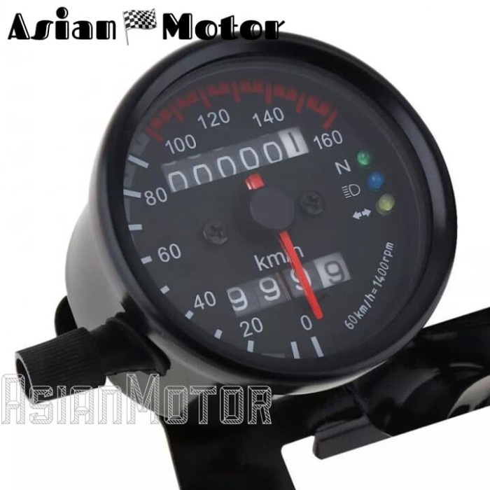 SPEEDOMETER KILOMETER LED MOTOR UNIVERSAL BULAT
