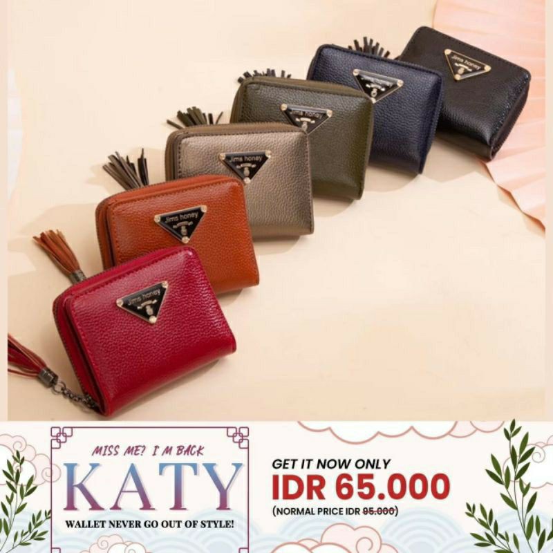 DOMPET/WALLET KATTY JIMS HONEY