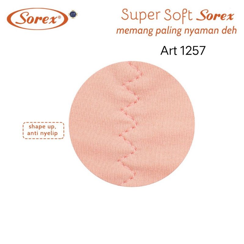 Celana Dalam Cewek / CD Wanita Prempuan Super Soft Merek Sorex Model 1238 &amp; 1239 &amp; 1257