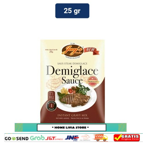 

Jay's Kitchen Demiglace Sauce Steak 25 gr