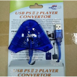 Jual converter Stick PS2 to USB PlayStation / converter ps 2 ...
