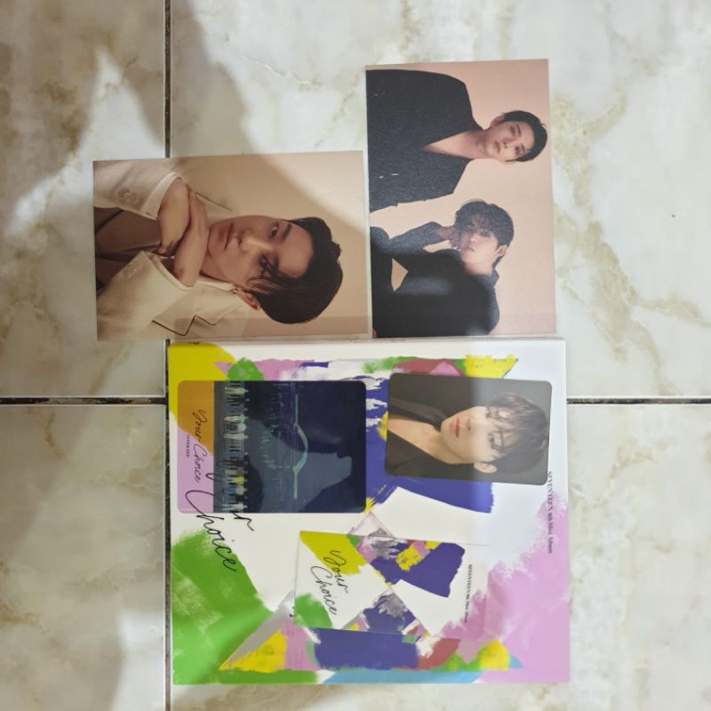 [READY STOCK] ALBUM SEVENTEEN SVT YOUR CHOICE UNSELAED PC WONWOO