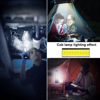 Senter Mini XPE COB LED Zoom Super Terang Swat Police Light Rechargeable / Lampu Pencahayaan Mini Untuk Camping Piknik Hiking