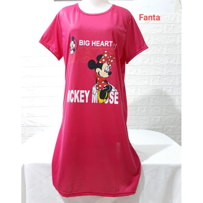 Dress wanita BIG HEART harga grosir/ DRESS WANITA DEWASA MODEL BARU