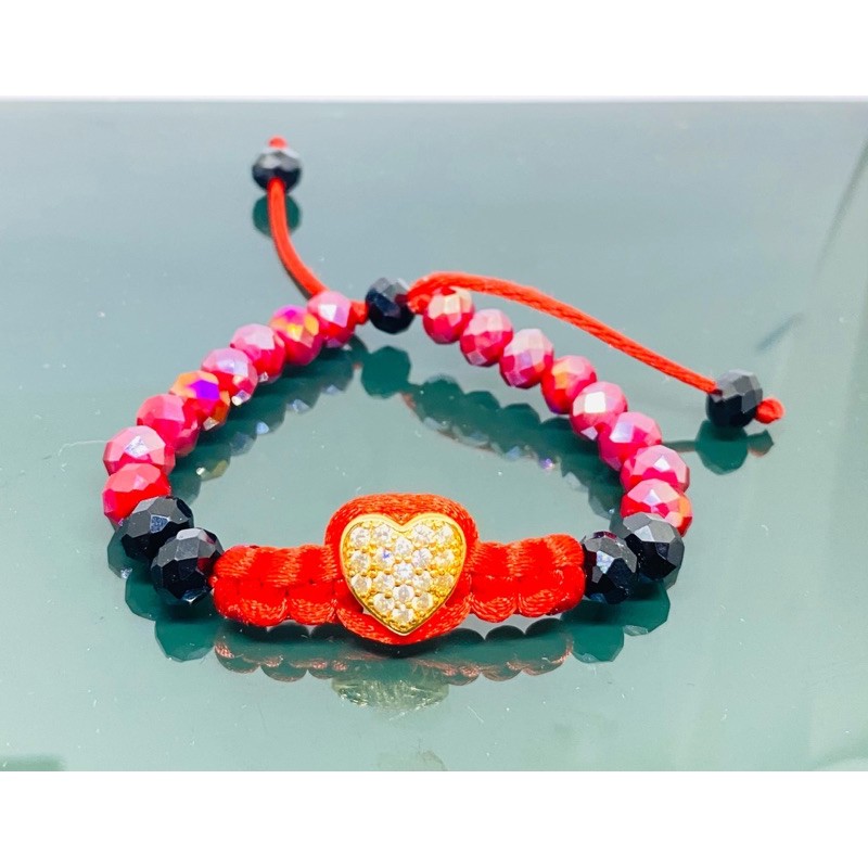 gelang tangan wanita //gelang serut //gelang kristal //perhiasan //gelang