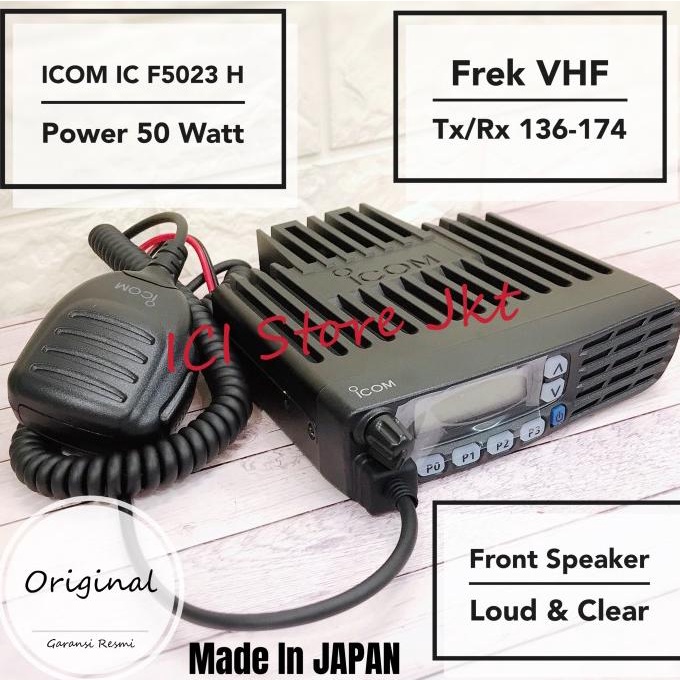 Radio Rig Icom Ic F5023 H / Icom Ic F 5023 H Original