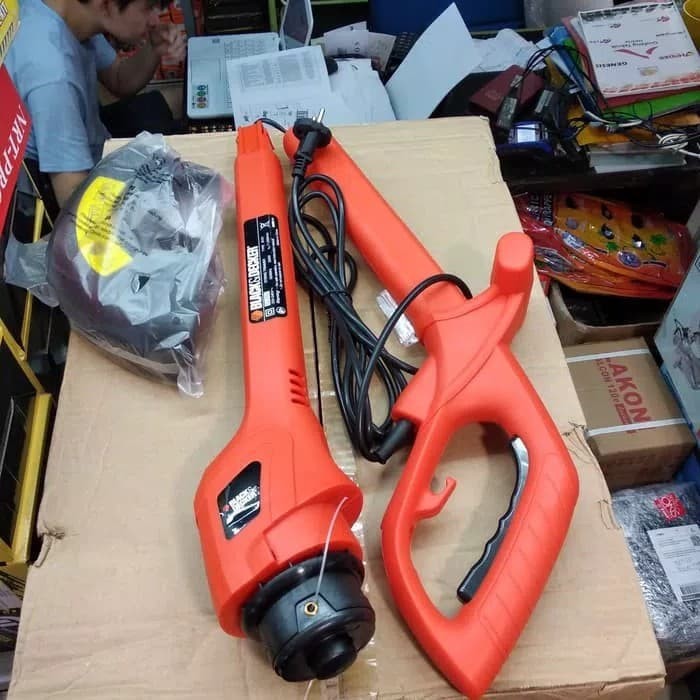 Mesin Potong Rumput Black Decker String Trimmer Alat Potong Rumput