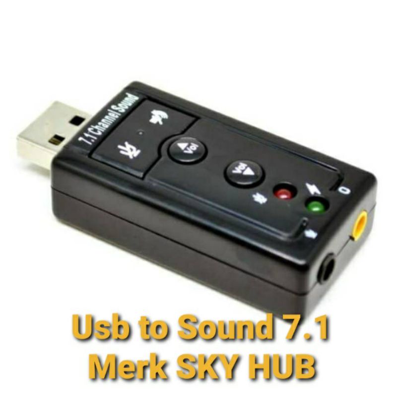 CONVERTER USB TO AUDIO, USB TO SOUND, USB TO DUAL AUDIO,  USB TO SOUND 7.1, USB TO SOUND 7.1