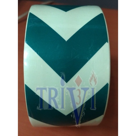 

Sticker Fosfor safety arah evakuasi,barricade tape adhesive meteran