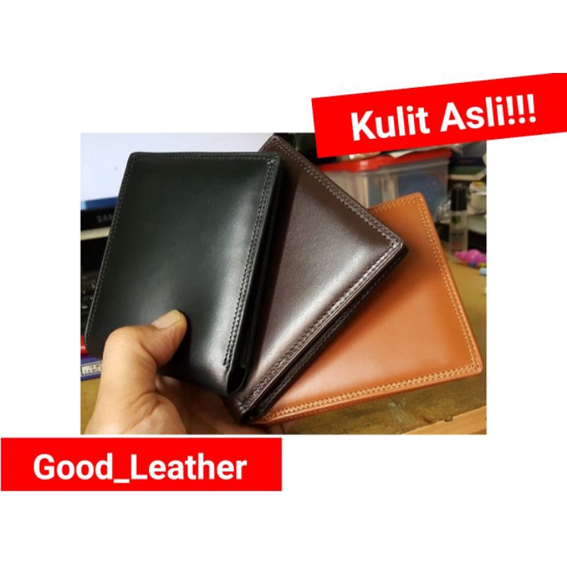 Dompet Kulit Sapi Asli Pria Original Good Quality Full Grain