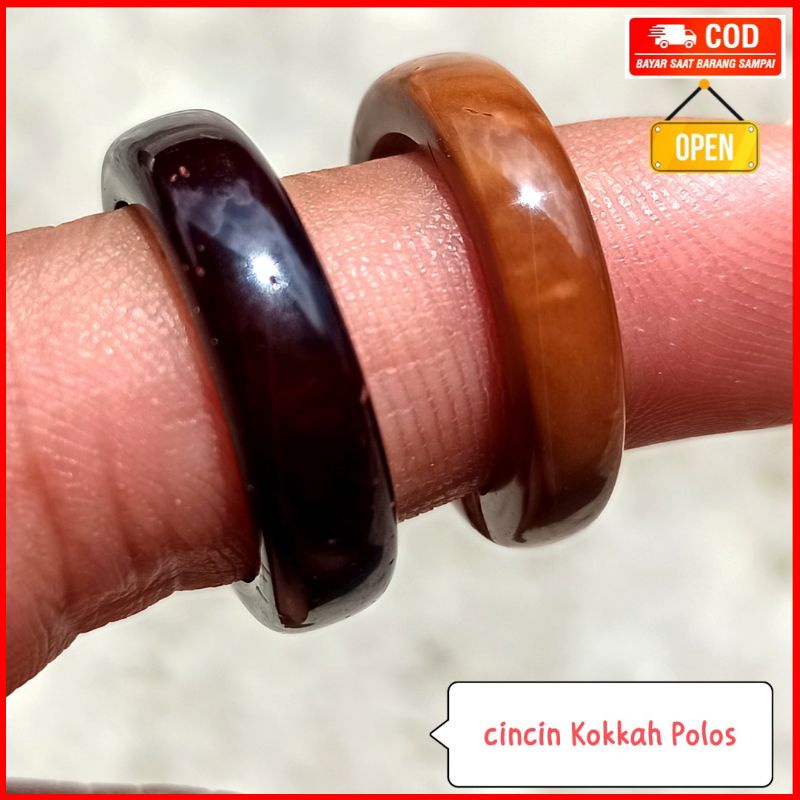 Cincin Kokkah Polos Cincin Pria Wanita Remaja - Dewasa Kaukah kokka