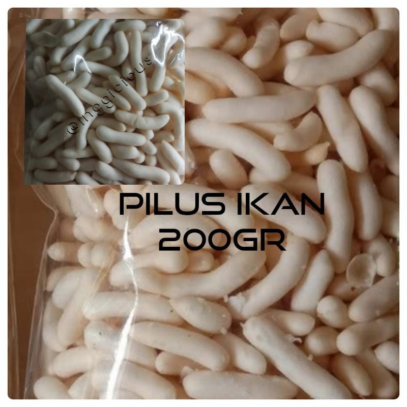 

Pilus Ikan Asin Gurih 200gr Snack pilus ikan / Kerupuk ikan / Kripik pilus putih