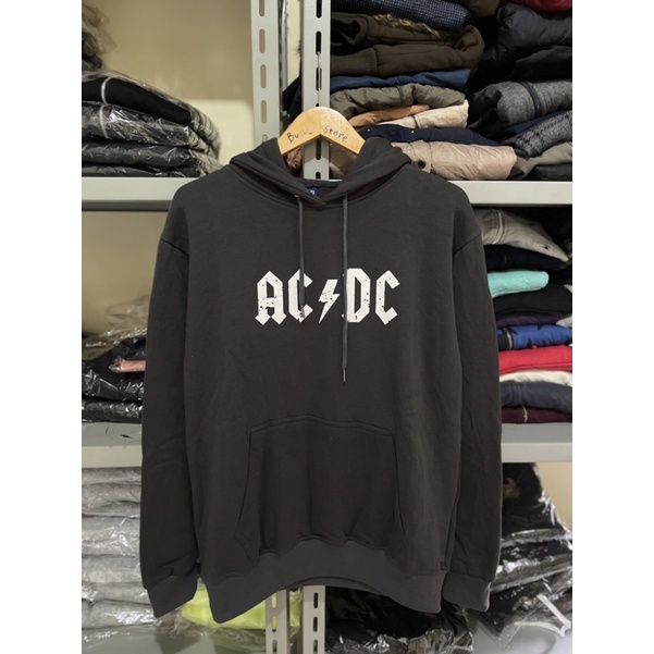 COD (4.4) Hoodie Sweater Pria wanita H&amp;M ACDC World Tour Black Dark Grey Jaket Unisex Cowok Cewek HNM Full Tag