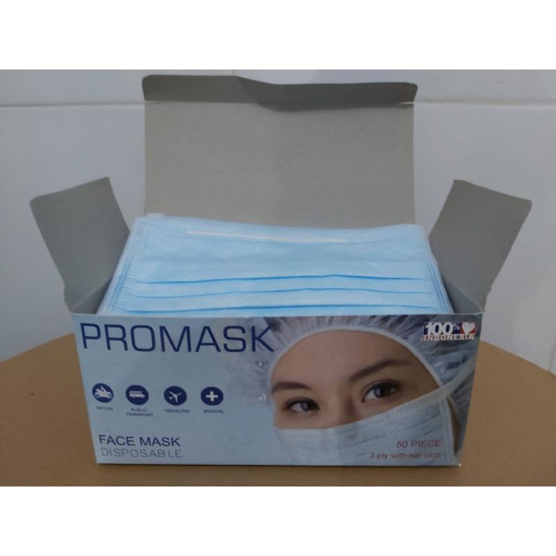 Masker PROMASK - 3 Ply Earloop