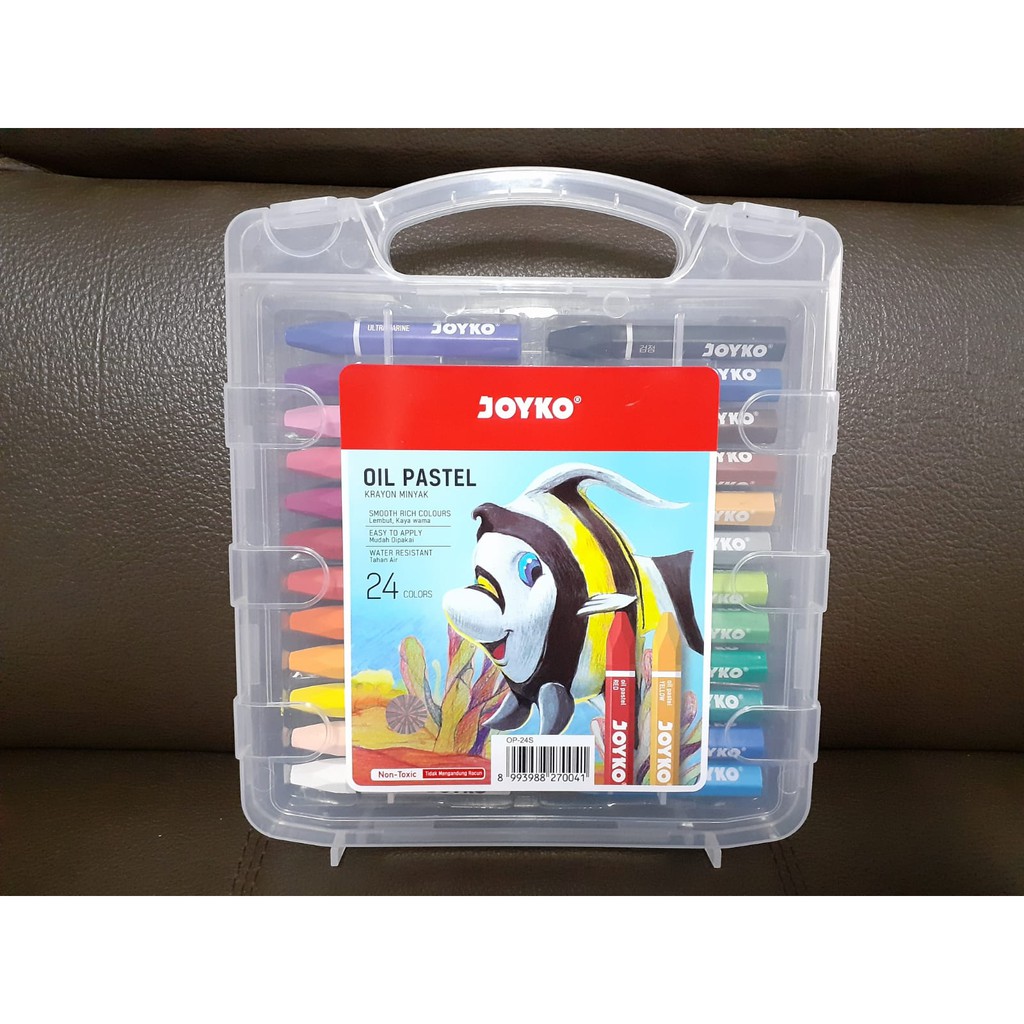 

Crayon Joyko 24 Oil Pastel Colours - Krayon Joyko